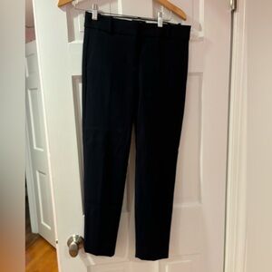Worn once. Jcrew The Cameron Work Pants in a deep Navy Blue